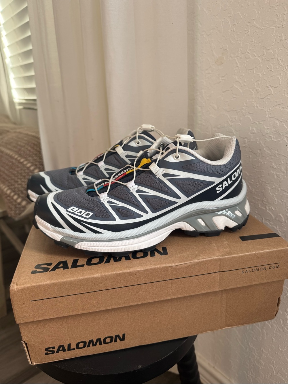 Salomon XT6 Grisalline Blue Nights